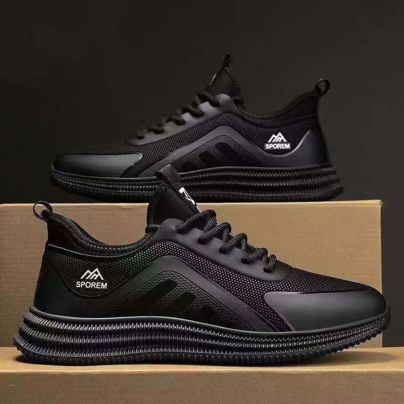 Trend Lightweight Men's Shoes New Comfortable Atmospheric Casual Shoes Breathable Men's Sports Shoes