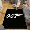 1Pc James Bond Secret Agent Rug Office Carpet Indoor Outdoor Doormat Nonslip Soft Comfortable Living Christmas Halloween Xmas Gift D924437