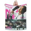 DUH! P1Harmony Kpop Music Album Blanket Fleece  Relax Lightweight Thin Throw Blankets for Bedding Plush Thin Quilt