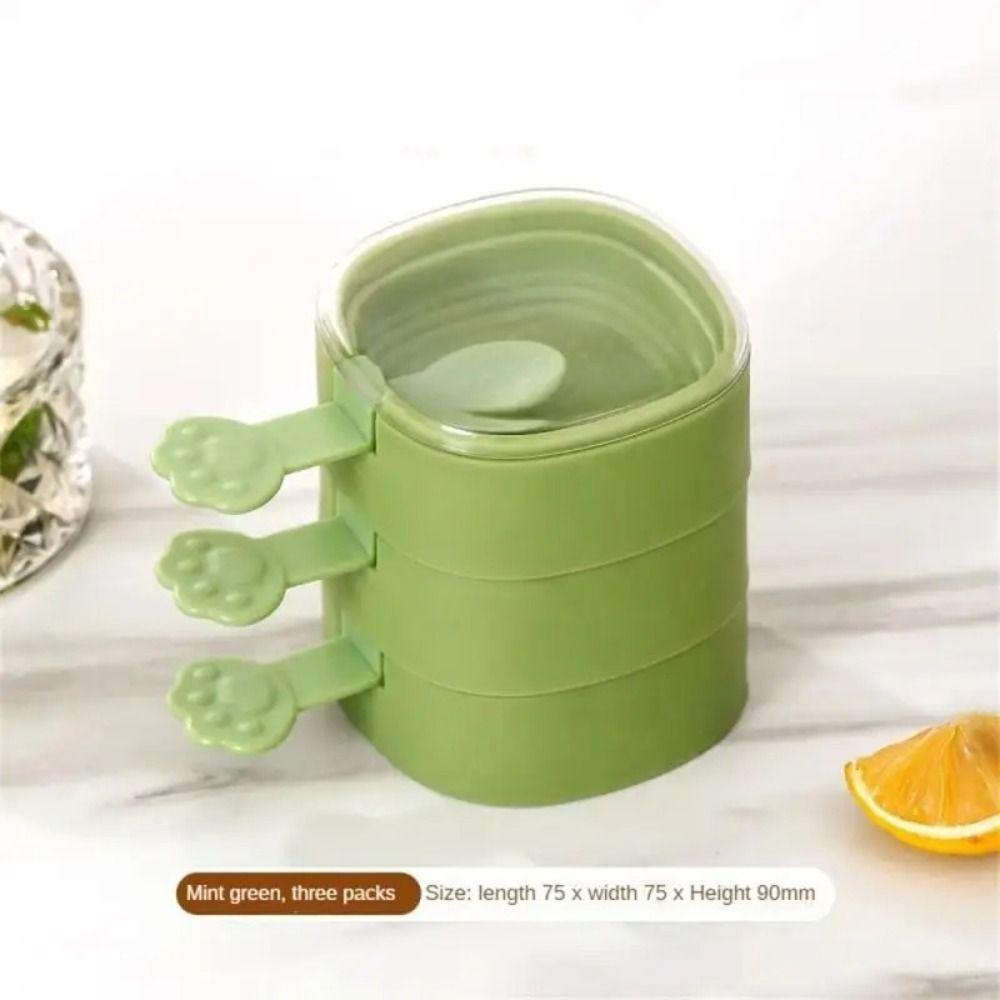 Cartoon Ice Cream Rubber Mold Rubber Popsicles Mold Easy to Use Cheese Stick Mold Home