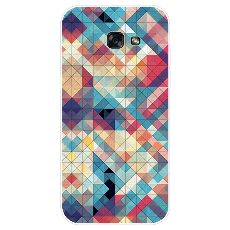 Для Samsung Galaxy A 5 A52017 SM-A520F чехол Мягкая силиконовая задняя крышка модный чехол для телефона с мультяшным рисунком