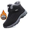 Brand Men's Snow Boots Waterproof Sneakers Super Warm Plush Women Boots Outdoor Non-slip Couple Hiking Boots Work Shoes Winter