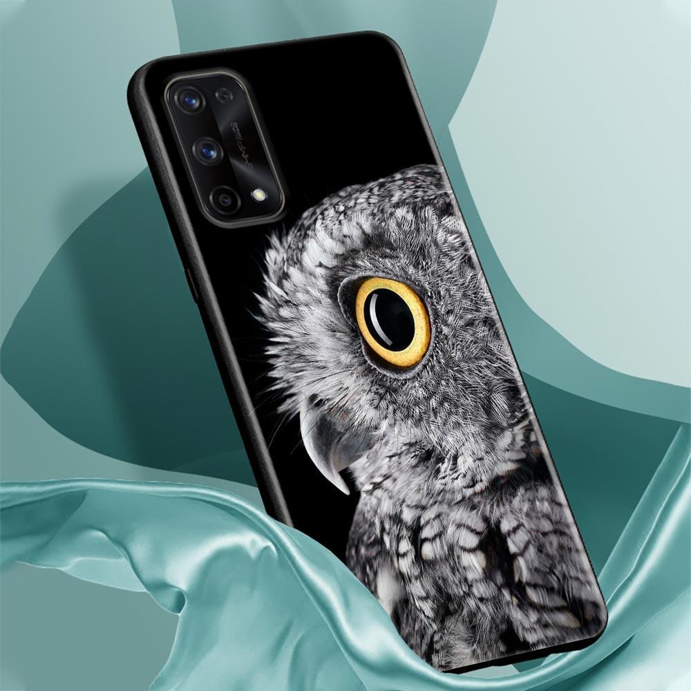 Милый Детеныш Совы Животное Для Чехла Realme 10 Чехол Realme 6 7 8 9 10 11 Pro Plus 8i C20 C21 C21Y C33 C35 C53 C55 Мягкие Силиконовые Чехлы