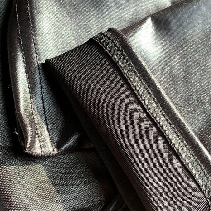 Леггинсы для девочек из искусственной кожи