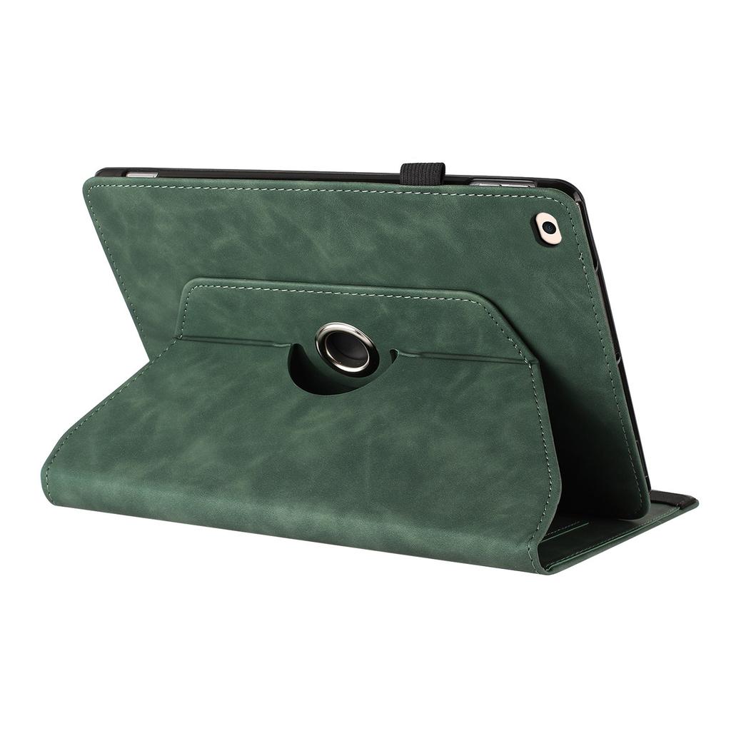 Чехол для планшета для iPad 9,7 дюйма (2018)/(2017)/iPad Air 2/Air (2013) Вращающаяся подставка Однотонная обложка из ПУ кожи