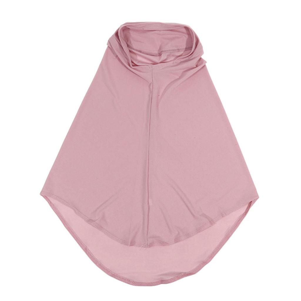 Solid Color Children Hijabs Muslim Headscarf Kids Hijab Islamic Scarf Shawls Soft Stretch for Teen Girls Turban