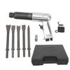 Air Hammer Kit Heavy Duty Pneumatic Chisel Drill Tool Power Hammer for Car Repair Brake Pad Rust Removal 250mm Long