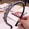 Handmade Sweet Hair Accessories Weaving Crystal Fashion Headband Hair Band Head Hoop Headdress