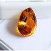 Natural Painite Mogok Yellow 8-10 Ct Pear Cut Certified Stunning Loose Gemstone