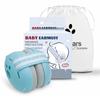 Детские наушники для защиты от шума для младенцев и малышей, регулируемые наушники с шумоподавлением для младенцев, улучшают сон, подарок