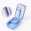 Dustproof Pill Cutter Storage Box Drug Tablet Crusher Pill Cutter  for Small or Large Pills