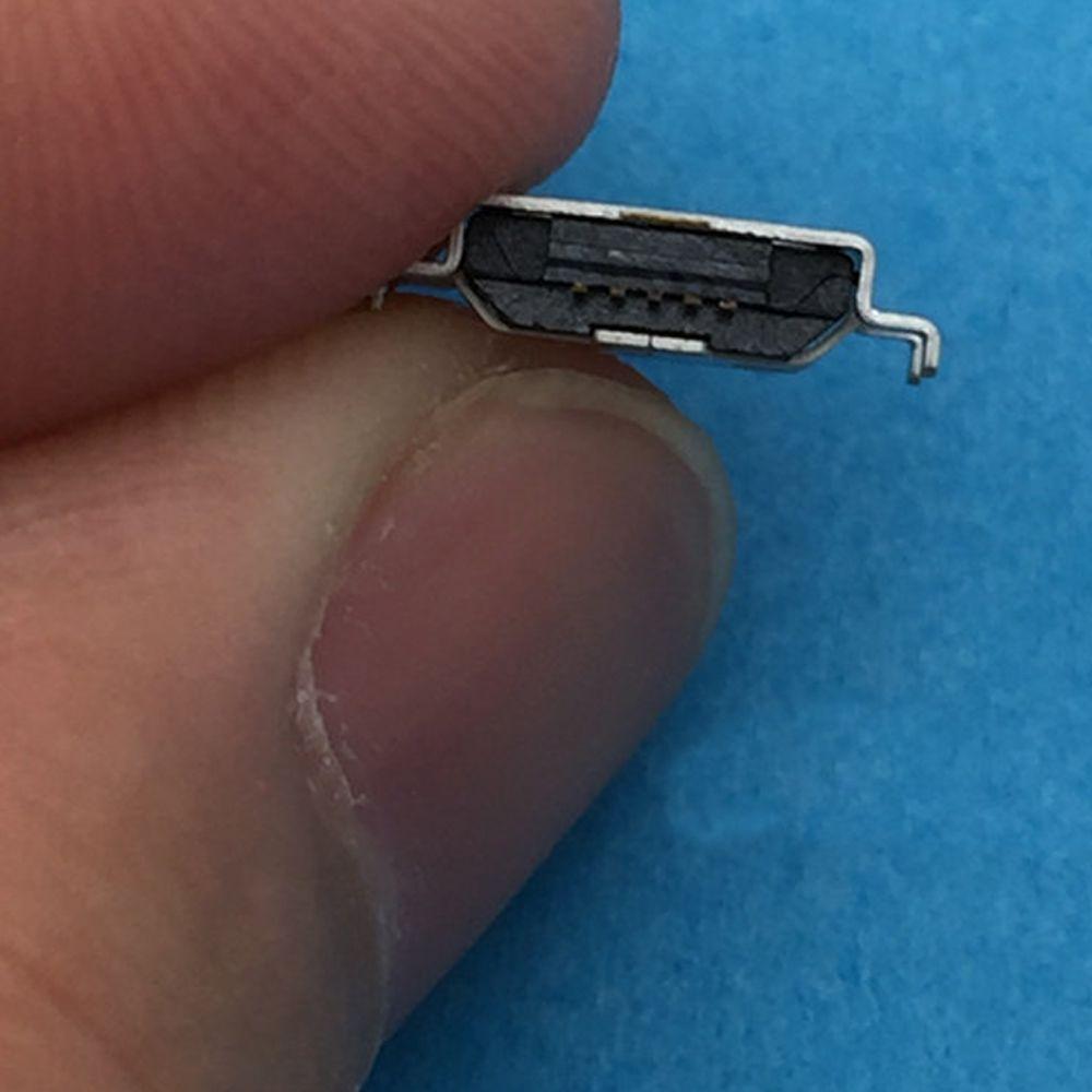 10/20pcs Useful Vertical 5 Pin Micro USB Jack Shen Board 0.8 PCB Solder Socket Connector