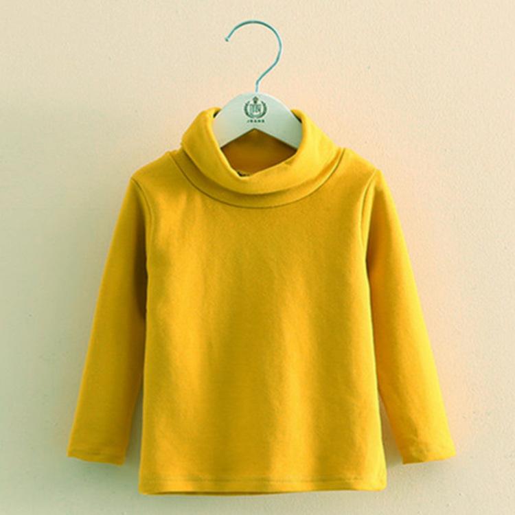 Свитера для девочек, однотонные свитера ярких цветов для мальчиков, осенняя шерстяная футболка для маленьких девочек, свитер, детская одежда, пуловер для девочек