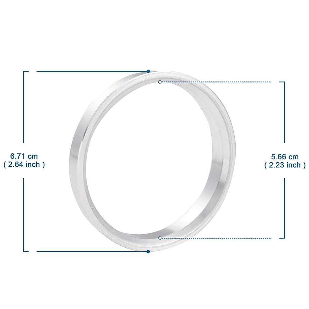 4 шт., центральное кольцо для распорки колес автомобиля, внешний диаметр 67,1 мм, внутренний диаметр 54,1 мм, подходит для центрального отверстия вашего автомобиля, множество размеров на выбор