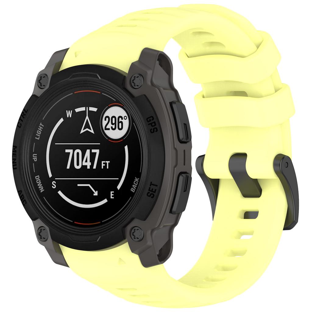 Sweat-resistant and Hypoallergenic Silicone Watch Band Precision Fit for Garmin Instinct E 40mm 45mm Replacement Sports Strap