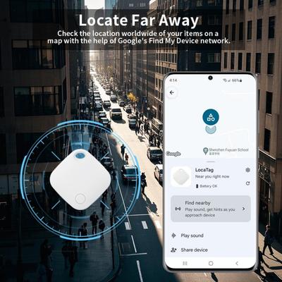 Умный трекер местоположения для устройств Android Метка Работает с приложением Google Find Hub Позиционирование Поиск ключей для Xiaomi Samsung Motorola