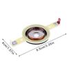 2Pcs Round Shape Speaker Treble Coil  for Speaker Treble Horn Audio Equipment Maintenance Repair