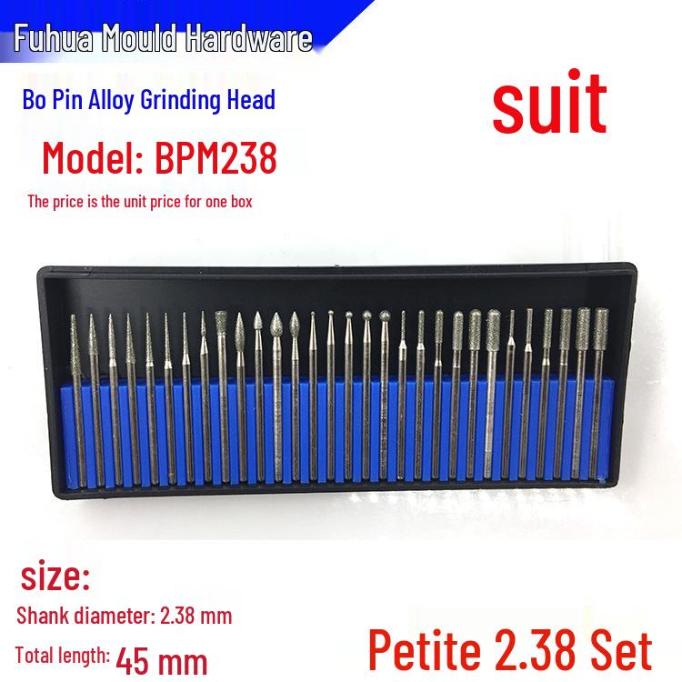 Алмазный сплав 3мм хвостовик шлифовальная и ремонтная головка - форма капли воды для формовки, резьбы по нефриту и удаления заусенцев.