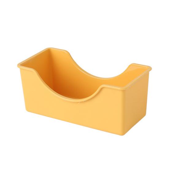 6-дюймовая обеденная тарелка пищевого качества, штабелируемая пластиковая круглая сервировочная посуда для кухни