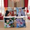 InuY-Yasha Cartoon Animation Pillow Gift Home Office Decoration Pillow Bedroom Sofa Car Cushion CoverPillow Case