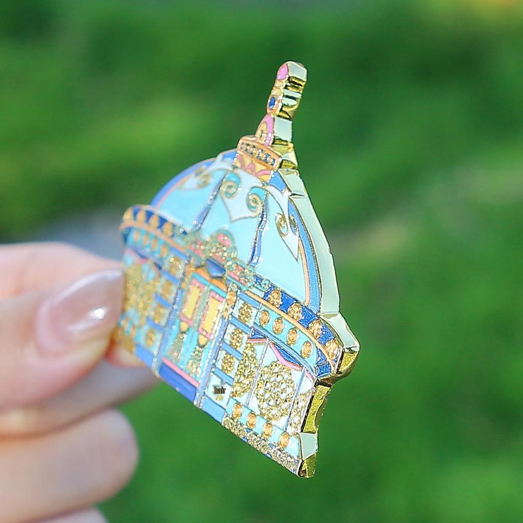 Mongolia Yurt Prairie Style Fridge Magnet Souvenir