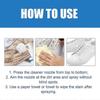 White Shoe Cleaner - Deep Stain Remover , Whitening Solution for All White Sneakers, Leather , Canvas Shoes with Natural Coconut Oil, Easy Spray , Wip