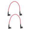 2 Комплекта Обходной кабель TIPM Держатель адаптера предохранителя 14AWG 20A Ремонт Реле топливного насоса Аксессуары
