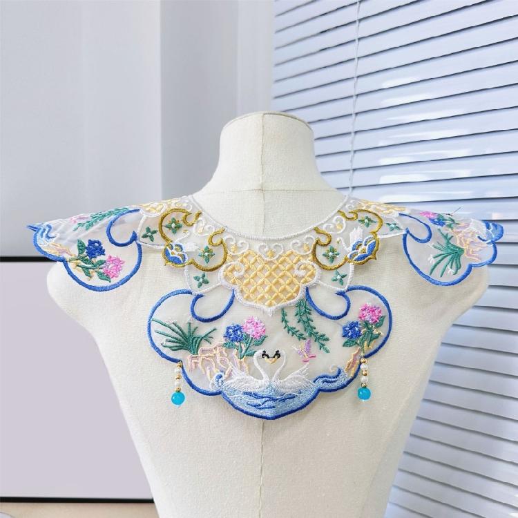 Искусственный воротник Декоративный воротник Древний костюм Ложный воротник Украшения для платья