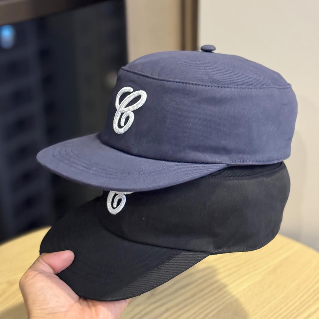 Retro Simple Printed Letters Old Washed Short Brim Peaked Cap for Men and Women New Pure Cotton Breathable Soft Top Baseball Cap