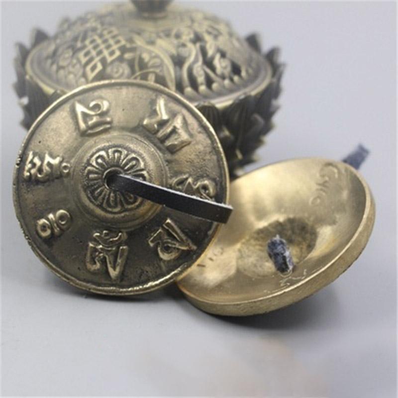 6.8cm Brass Chimes Bells Hand Orff Bells Music Instrument Taps Music Yoga Meditation Percussion Instrument