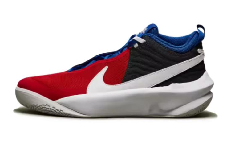 Nike Team Hustle D 10 Cushioning, Wear Resistant Mid top Children's Basketball Shoes CW6735-005