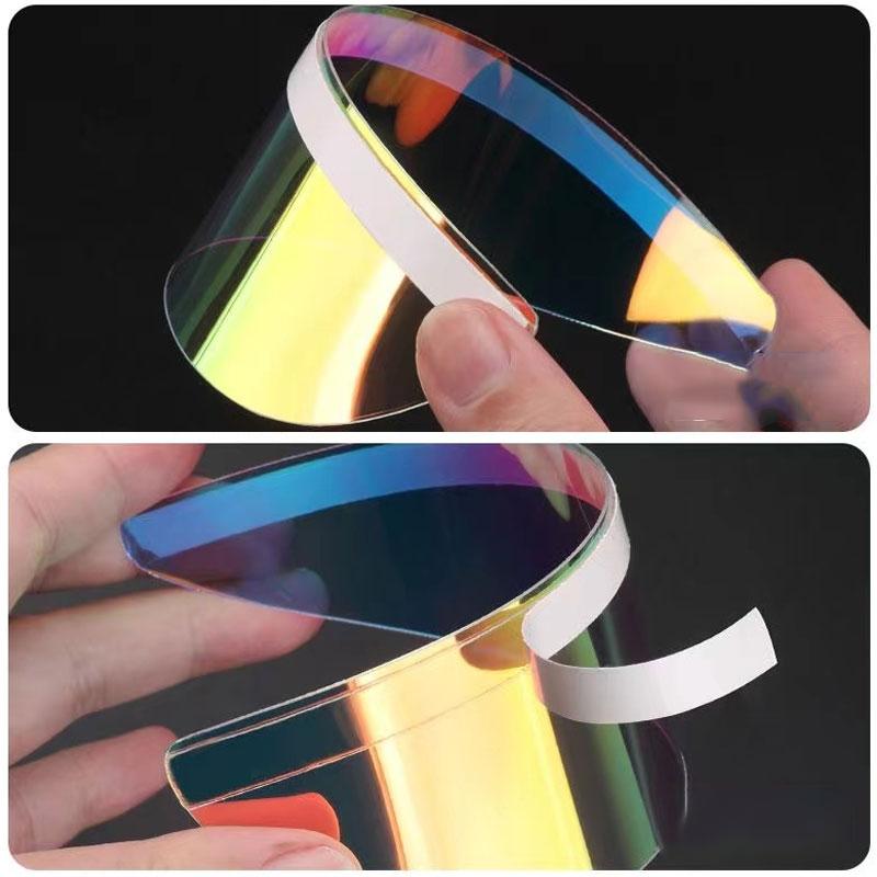 Car Rearview Mirror Rain Eyebrow Protector Rain Sticker For Jeep Grand Cherokee Wrangler JK Gladiator Compass Renegade Patriot AJX1