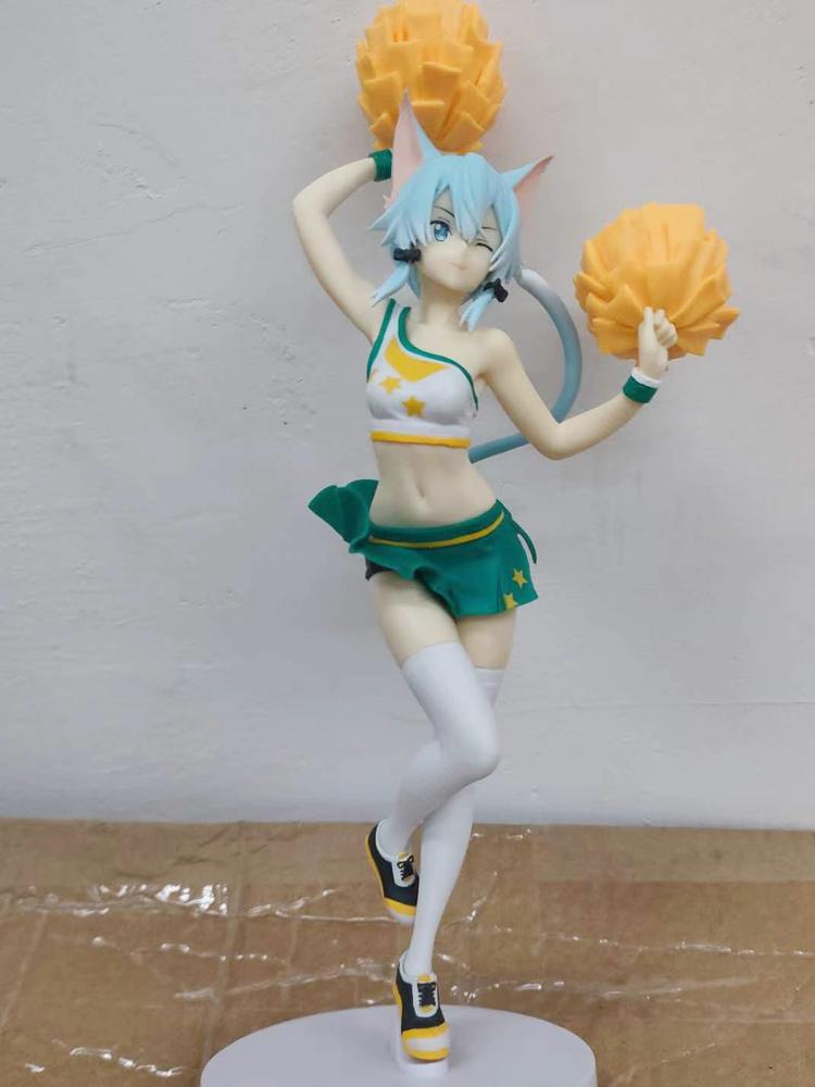 SWORD ART ONLINE Аяно Кейко Memory Defrag Асада Шино Чирлидер Аниме Экшн-фигурка Коллекционная модель Декоративный подарок