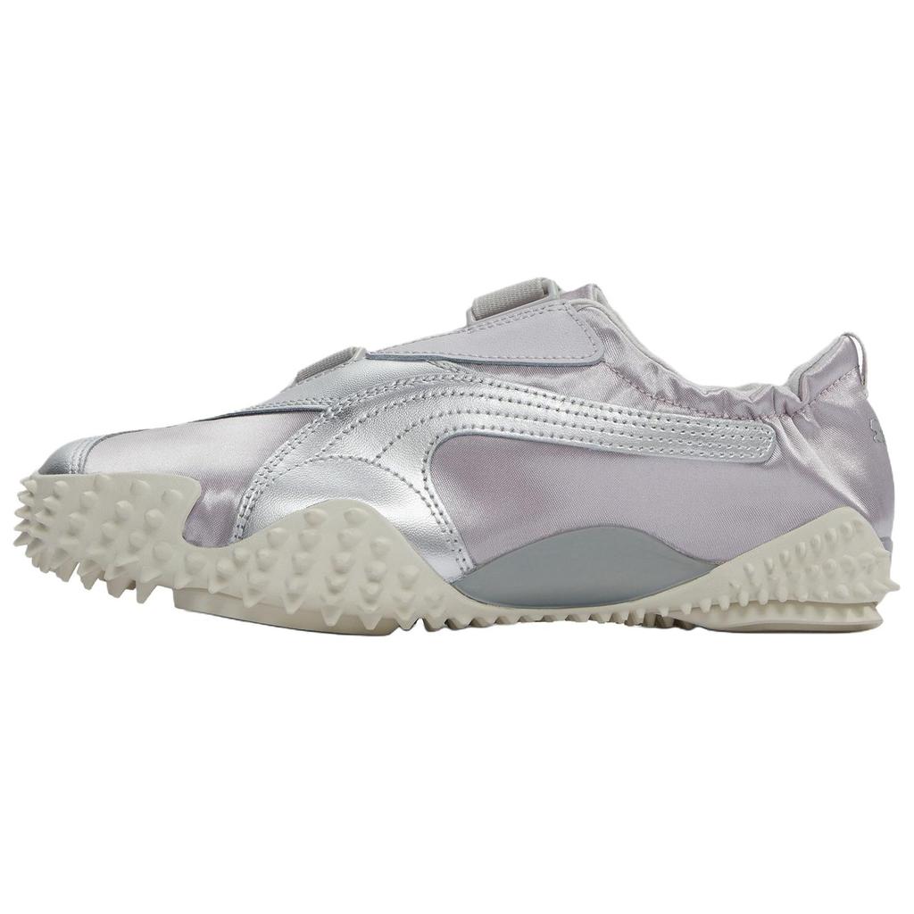 Puma Серебристая Атласная Лента Ретро Кроссовки Низкие Унисекс 399827-03