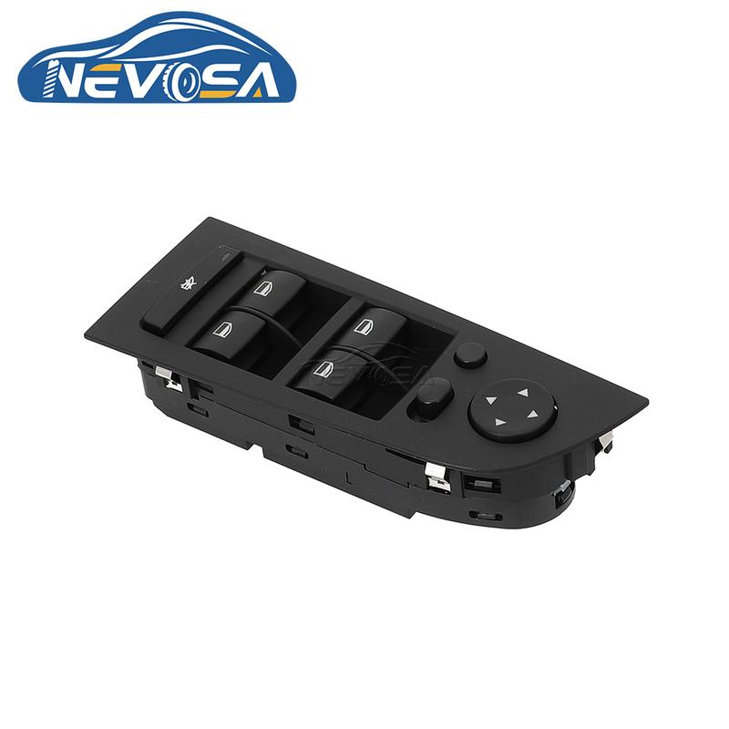 NEVOSA 61319217332 For BMW E90 318i 320i 325i 335i Window Mirror Switch Driver Control Unit Button Car Styling Replacement Parts