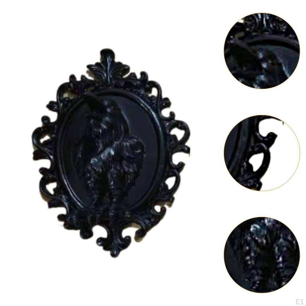 Gothic Wall Figurine Hanging Retro Housewarming Gift Sculpture Horror for Bedroom Indoor