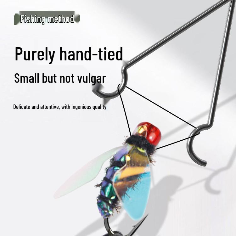 3 шт. Крючок для ловли мух Newcomer 0.01: Бионическая блесна