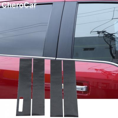 Наклейка-молдинг на стойку B кузова для Ford F150 2015- из углеродного волокна
