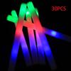 30Pcs Multicolor LED Foam Glow Stick Fluorescent Light For Concert Wedding Party
