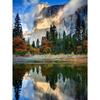 DIY Алмазная вышивка Пейзаж Водопад Гора Алмазная картина Полный мозаичный подарок