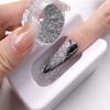 Nail Tools Double-layer Convenient Powder Beads Nail Jewelry Diamond Powder Recovery Box
