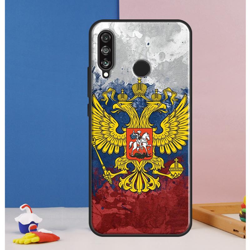 russian flag For Huawei Nova 8i 7i 11i 12i 12s 9 10 SE Y90 Y60 Y70 Y72 Y61 Y91 P30 P40 Lite P60 Pro Case