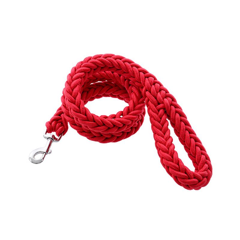 Sturdy Nylon Big Dog Leash for Medium Large Dogs Strong Pet Round Rope Bulldog Golden Retriever Pitbull Lead Chain Pet Supplies