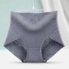 Lace High Waist Briefs Cinching Hip Lifting Underwear for Women Pure Cotton Antibacterial Strong Seamless Triangle Panties