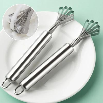 Измельчитель кокосов из нержавеющей стали Скребок для рыбы Гаджеты для кухни и дома