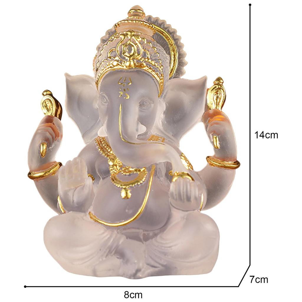 Ganesha Figurine Indian Lord Ganesh Statues Buddha Sculpture Home Decoration