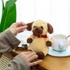 Мультяшный плюшевый щенок-подвеска с мягким коротким ворсом для детей и декоративный подарок