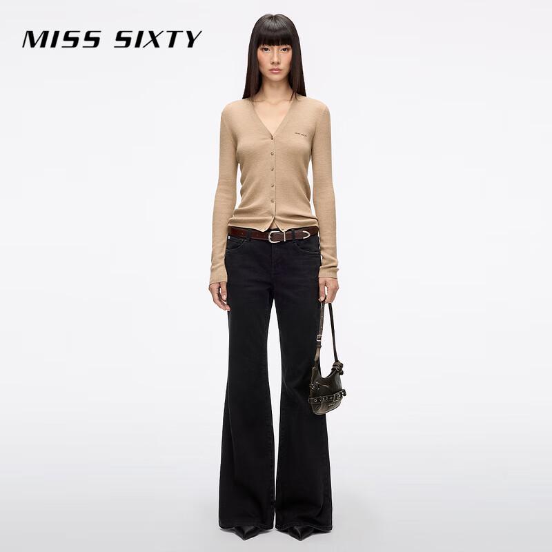 Женские джинсы MISS SIXTY в стиле ретро, облегающие, расклешенные