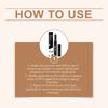 Black Hair Color Pen, Natural Root Touch-Up, Easy Smooth Application