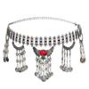 Coins Bead Women Waist Chain Tassel Dai Style Belts Ethnic Style Metal Belt  Costumes Accessories